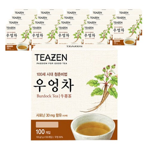 티젠 우엉차, 1g, 100개입, 2개