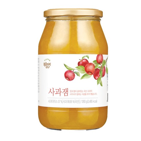 복음자리 사과잼, 1260g, 1개
