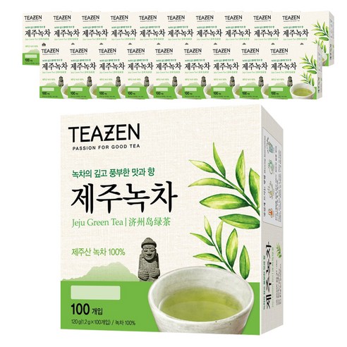 티젠 제주녹차, 1.2g, 2000개입, 1개