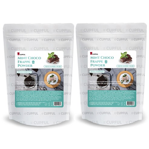 컵풀 민트초코 파우더, 500g, 1개입, 2개