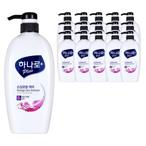 하나로 플러스 손상모발케어 샴푸, 680ml, 16개