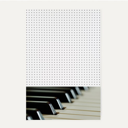 앤비커머스 인테리어 타공판 하 WHITE 60 x 90 cm, 1개, 악기12