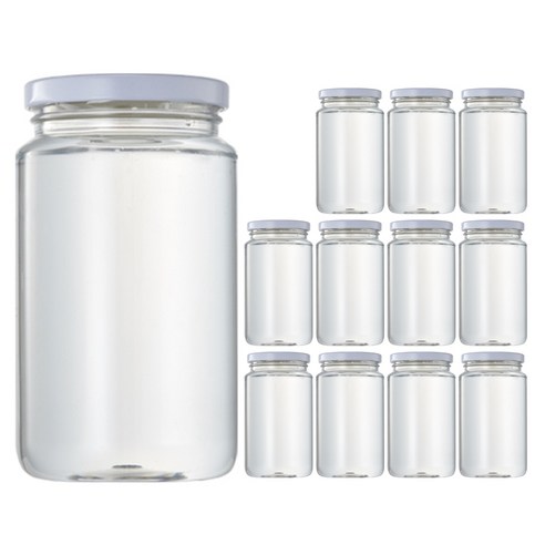 마카 트라이탄 젖병소재 클린보틀 12p, 화이트, 500ml