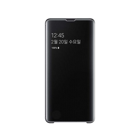 삼성전자 클리어 뷰커버 휴대폰 케이스 EF-ZG975