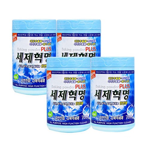 세제혁명 플러스, 700g, 4개입