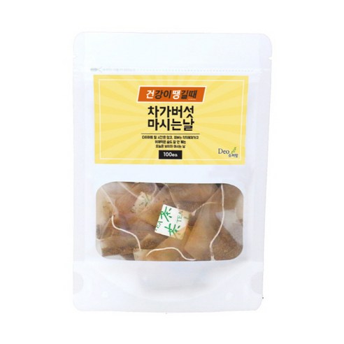 건강이땡길때 차가버섯 마시는날 삼각티백, 1.3g, 100개입, 1개