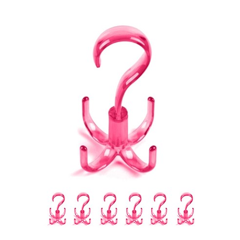 바이셀 다용도걸이 옥토퍼스, 레드, 7개입