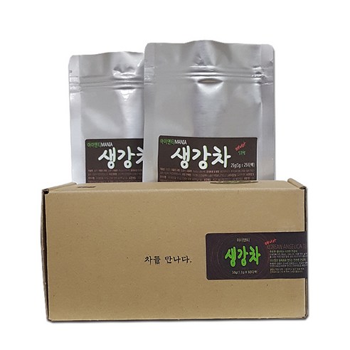 아이앤티 생강차 25p, 30g, 25개입, 2개