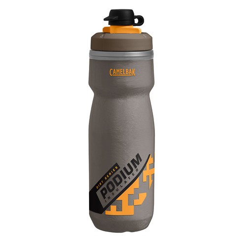 CamelBak 포디엄 더트 시리즈 칠리 물통, Shadow Grey Sulphur, 1개