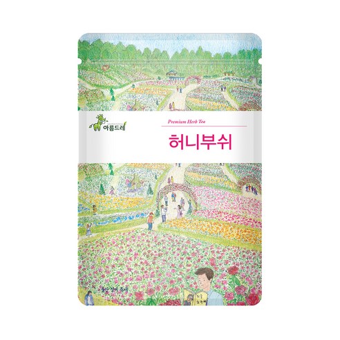 아름드레 삼각티백 허니부쉬, 1.1g, 25개
