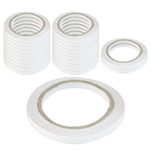 엠파이어 산업용 양면테이프 10mm x 20m, 화이트, 22개입