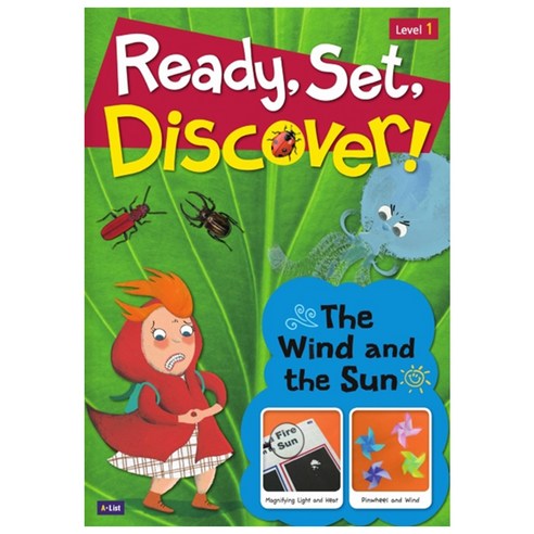 Ready Set Discover! Level. 1: The Wind and the Sun(SB+Multi CD+AB+Wall Chart), A List readysetcook