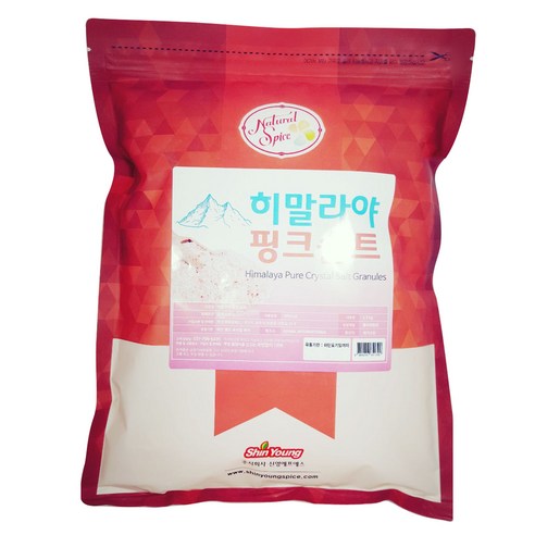 내츄럴스파이스 히말라야 핑크솔트, 1500g, 1개