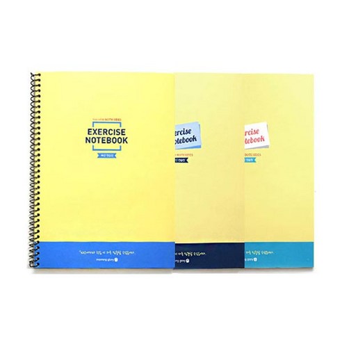 모닝글로리 3500 노랑내지 연습장 노트, 랜덤 발송, 3개입