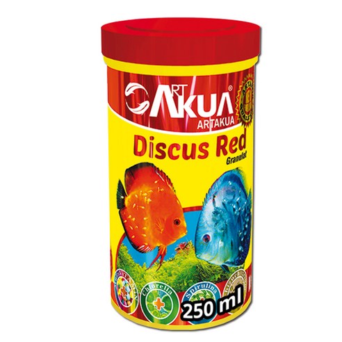 아트아쿠아 디스커스 레드 열대어 비트 사료, 250ml, 1개