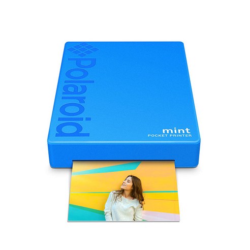 폴라로이드 Mint Printer 스마트폰 포토 프린터 블루