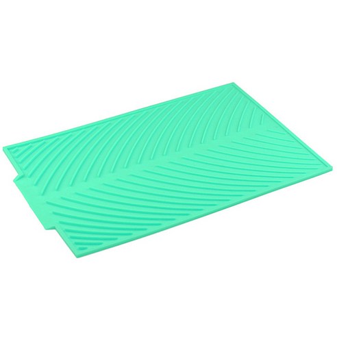 마켓감성 컬러 실리콘 테이블매트, 랜덤 발송, 390 x 250 mm