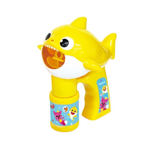 碰碰狐 鯊魚寶寶 泡泡槍 自動泡泡機 吹肥皂泡泡遊戲 音樂泡泡機