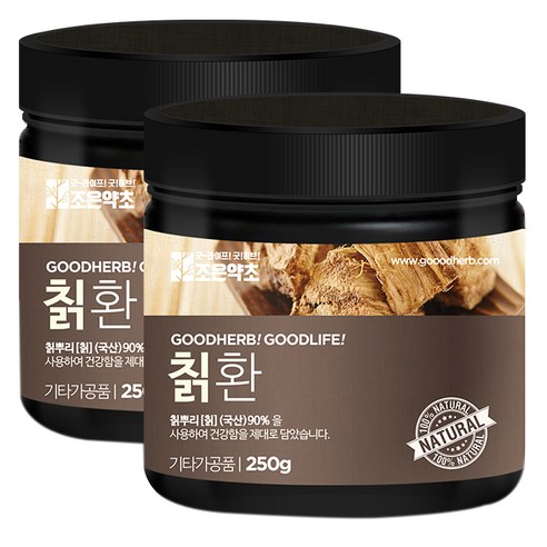 굿허브 프리미엄 칡환, 2개, 250g