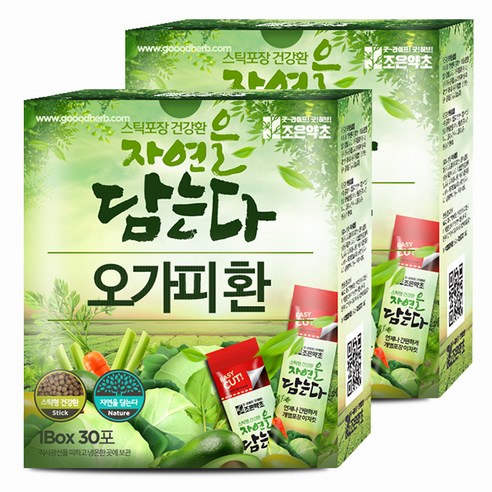 굿허브 조은약초 자연을 담는다 스틱형 오가피환, 2개, 90g