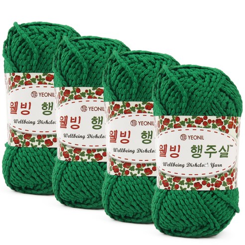 연일섬유 웰빙 행주실 4p, 14번 녹색