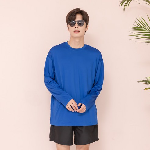 서울물산 남성용 루즈핏박시 래쉬가드 상하의 세트