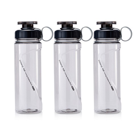 코멕스 탑 물병 3p, 그레이, 700ml, 3개