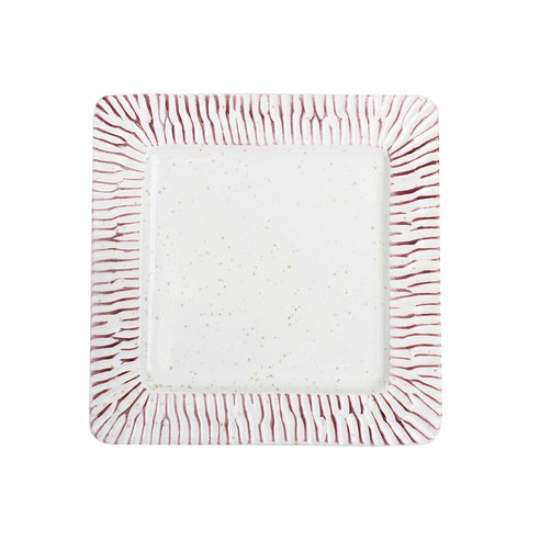 마조그레이스 이태리 정사각 찬기 접시 S 20cm, 오트밀, 1개