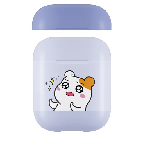 에비츄 듀오 에어팟 세트 케이스, 단일 상품, 원데이 블루