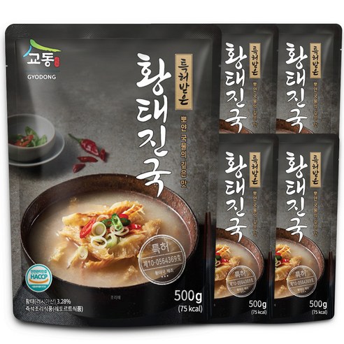 교동 황태진국, 500g, 5개입