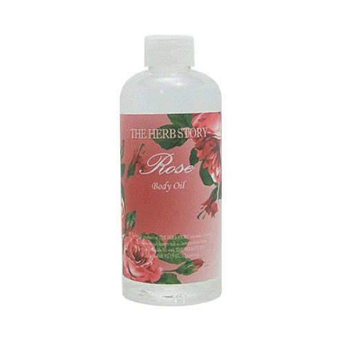 더허브스토리 바디오일 로즈, 300ml, 1개
