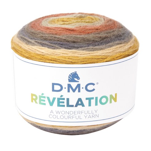 DMC 레볼레이션 뜨개실, 205번, 250m