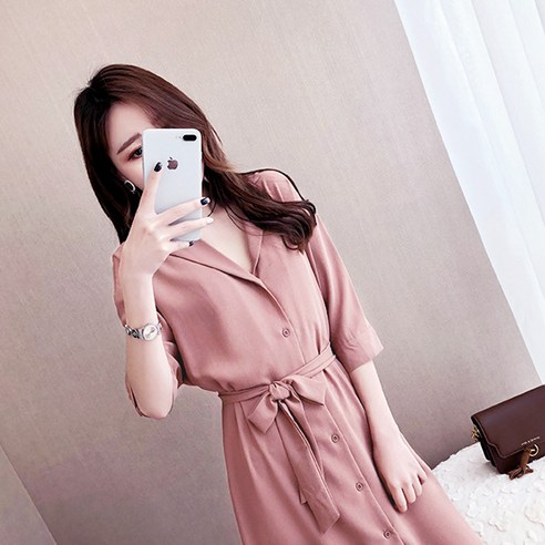 코코블랑 여성용 모던카라롱원피스