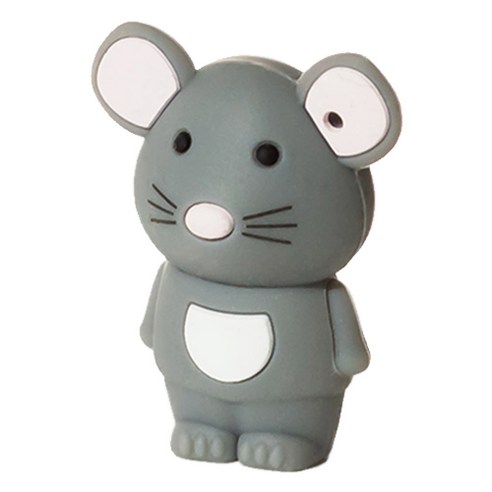 플라이토 실리콘 동물 USB 메모리 쥐, 16GB
