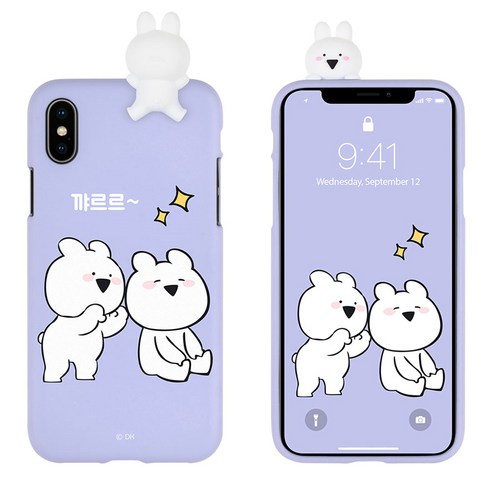 오버액션토끼 피규어젤리 케이스