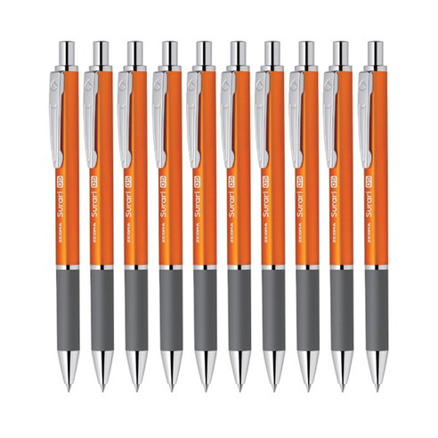 제브라 스라리300 젤잉크펜 0.5mm, 오렌지, 10개