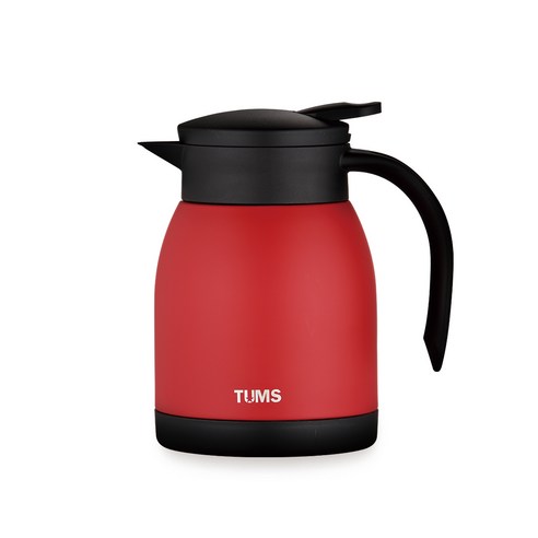 텀스 비비엔느 보온보냉 주전자, 600ml, 레드