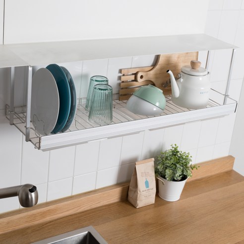 퍼스트리빙 AL바 슬라이드 싱크선반 800, 주방 공간 혁신의 시작!