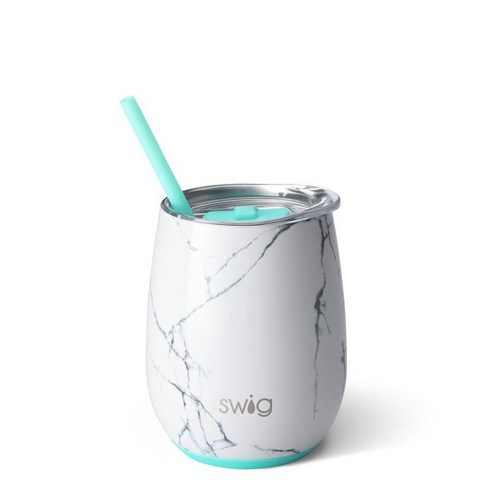스위그라이프 스위그 와인 텀블러, Marble Slab, 414ml