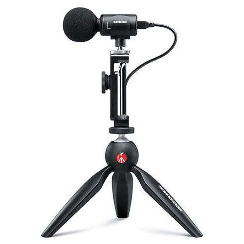 슈어 모바일 프리미엄 디지털 스테레오 마이크, MV88+ Video Kit