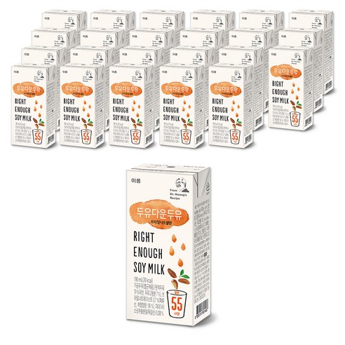 이롬 두유다운두유 브라질너트셀렌, 190ml, 24개