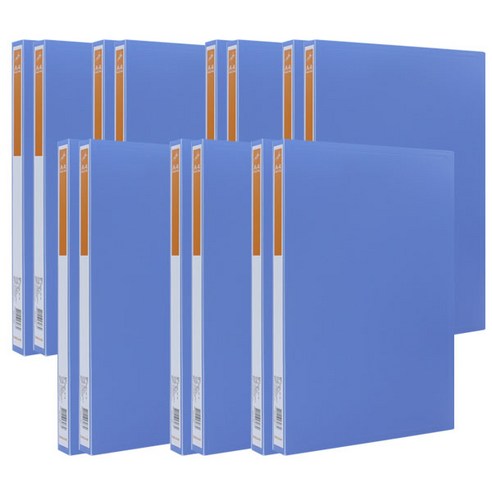 드림 PP 레버화일 A4 2p, 파랑, 7개