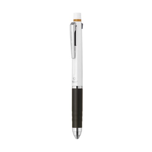 델가드+2C 멀티펜 샤프 0.5mm 볼펜 0.7mm, 화이트바디, 1개