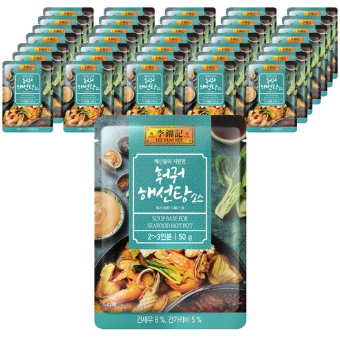 이금기 훠궈 해선탕소스, 50g, 36개