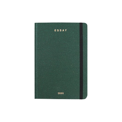 페이퍼리안 에세이 2020년 다이어리 B6, 스페셜 글리터 그린