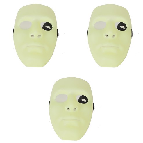 파티쇼 행위예술 가면 3p, 야광, 3개