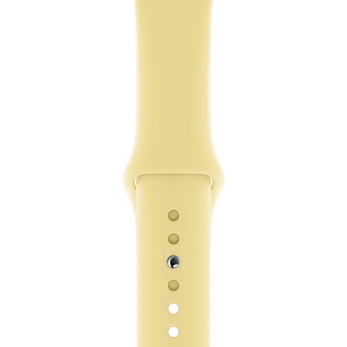 Apple 애플워치 스포츠 밴드, 42/44mm, Lemon Cream
