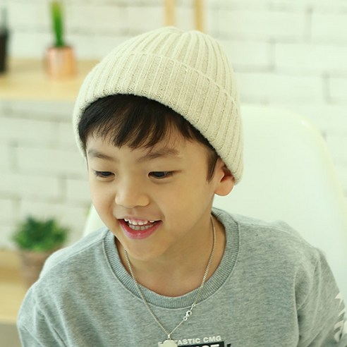 무슈 유아용 올데이 골지 비니