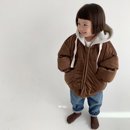 아동용 골덴통통 점퍼