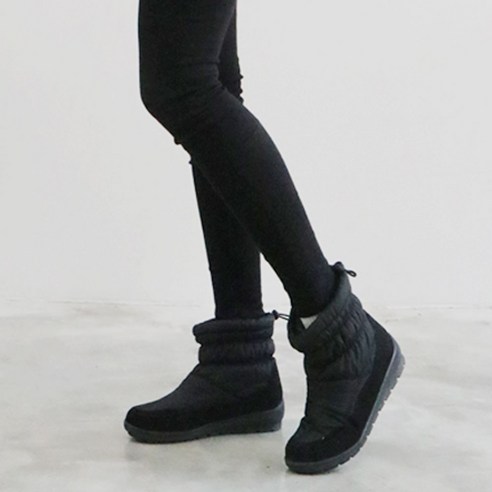 슈벨 여성용 데일리 소프트 앵클 패딩부츠 방한화